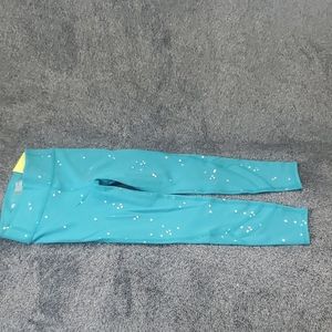 Girls Novelty Leggings All in Motion Teal end